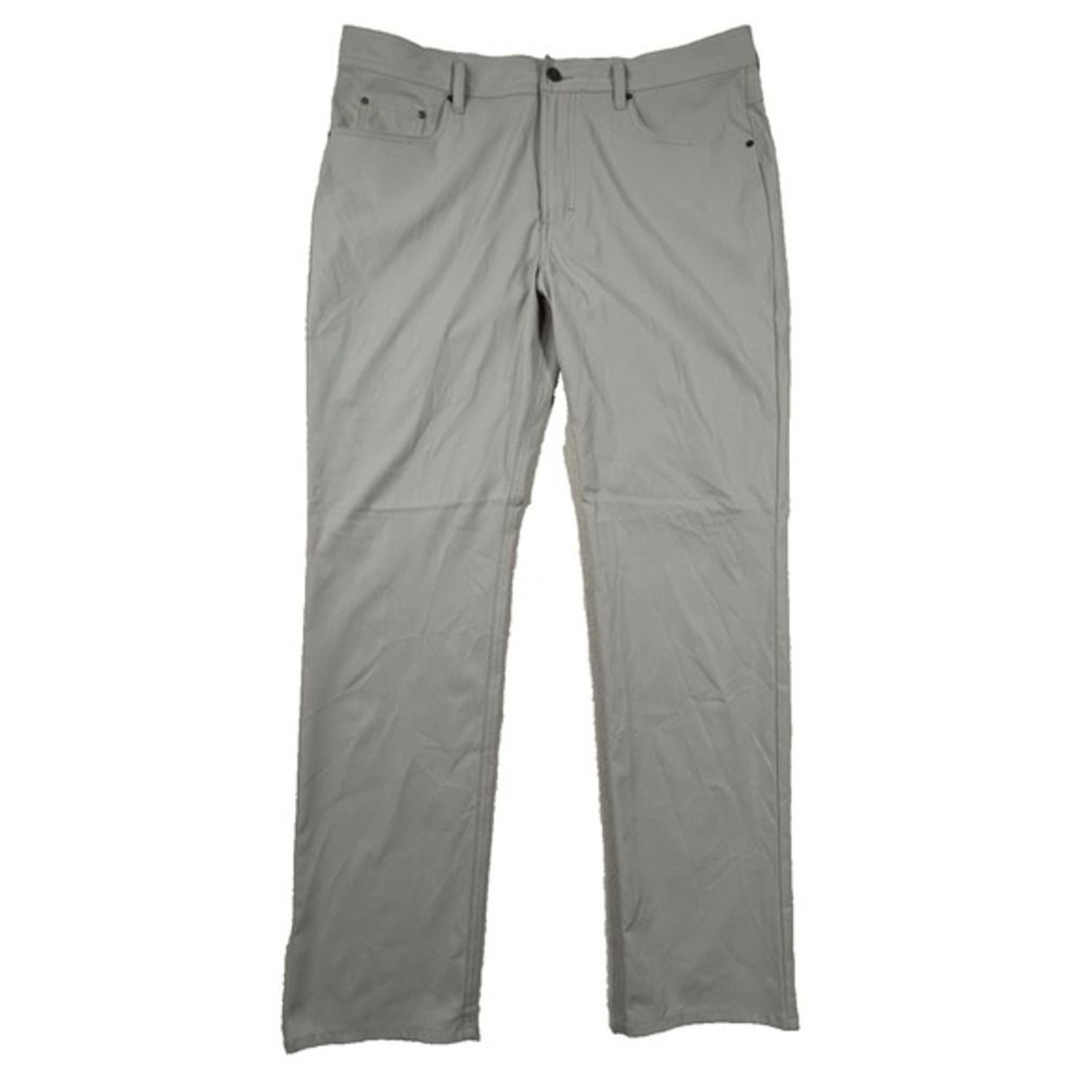 Gen Teal Pants Mens 38x34 Clubhouse Performance Golf‎ Chino Flat Front 5-Pocket